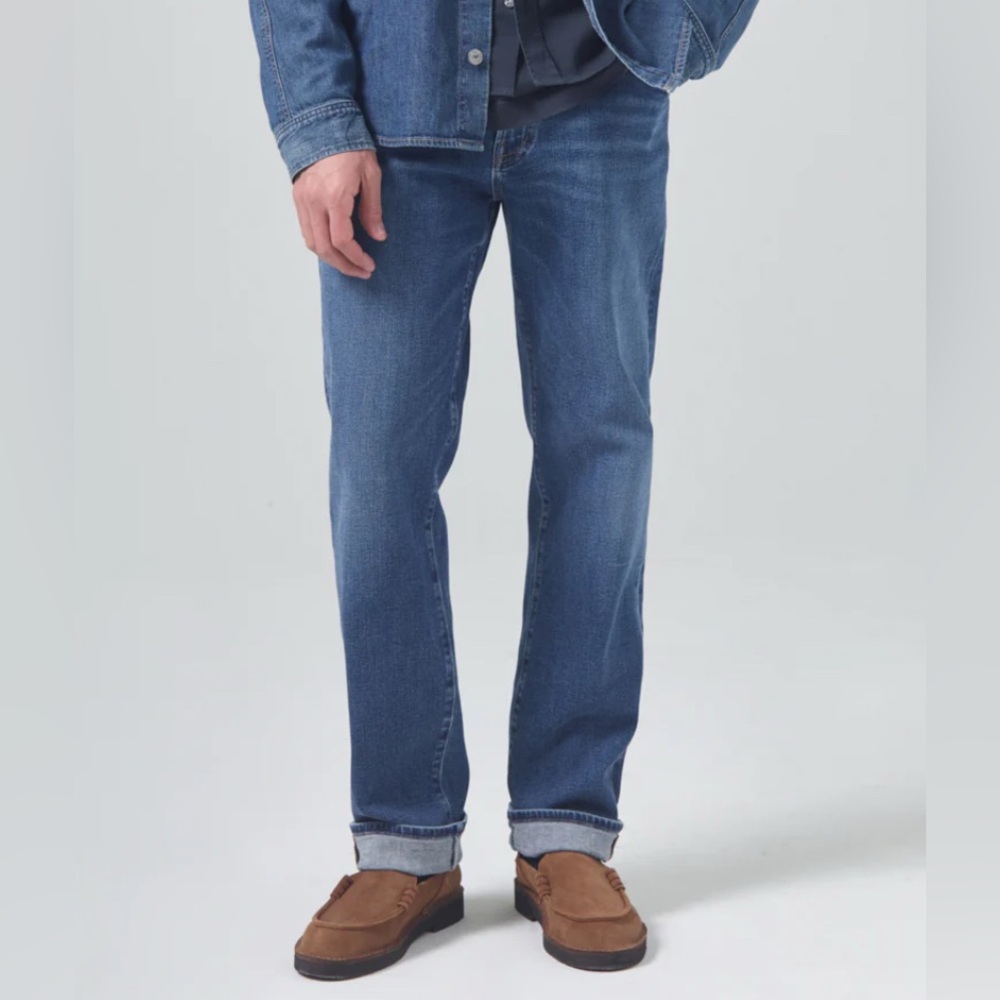 👖Citizens of Humanity Elijah Relaxed Fit Jeans in Atlantic, Size 31